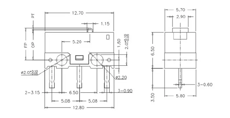 G10 Subminiature Micro Switch