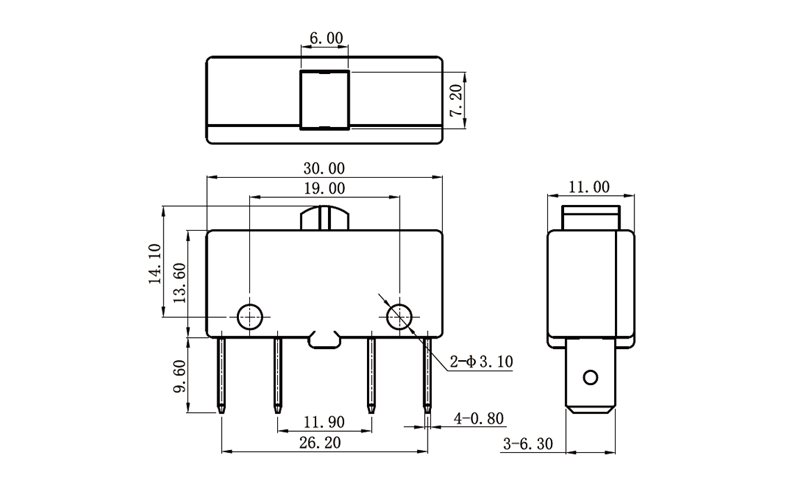 G21 DPDT Limit Micro Switch