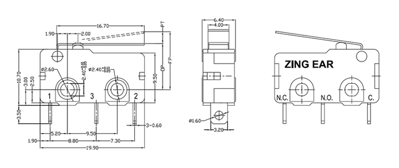 G6 Miniature Micro Switch