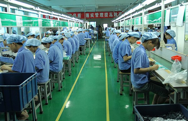 ② Manual Assembly Workshop for micro switch ② Manual Assembly Workshop for micro switch