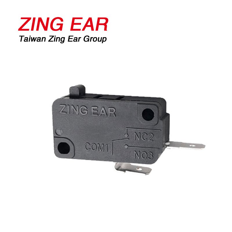 ZingEar 200gf 16A 4A 125 250VAC SPST NO Basic Micro Swith