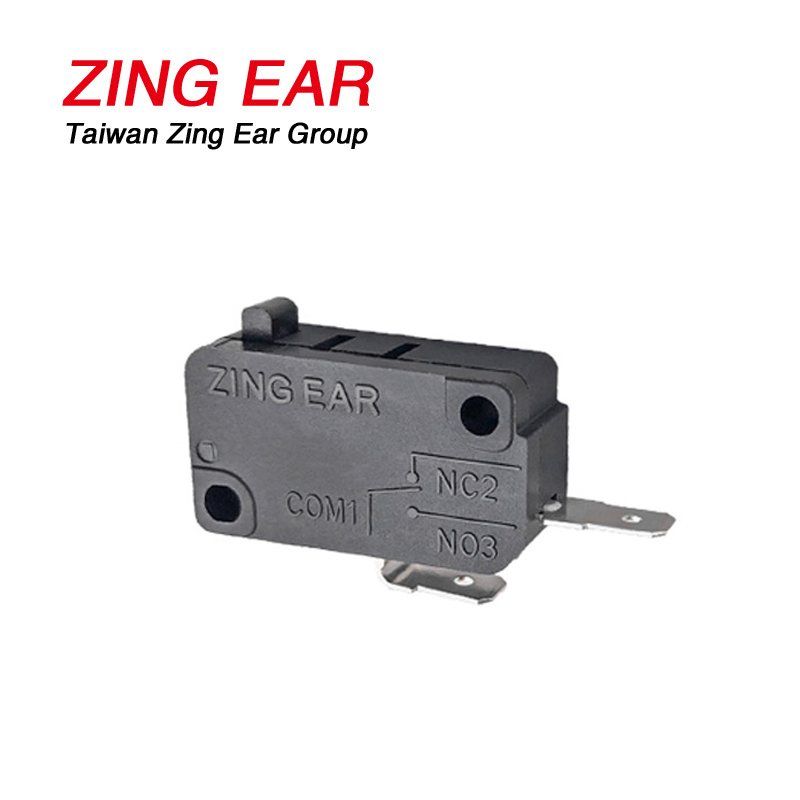 ZingEar 200gf 16A 4A 125 250VAC SPST NO Basic Micro Swith