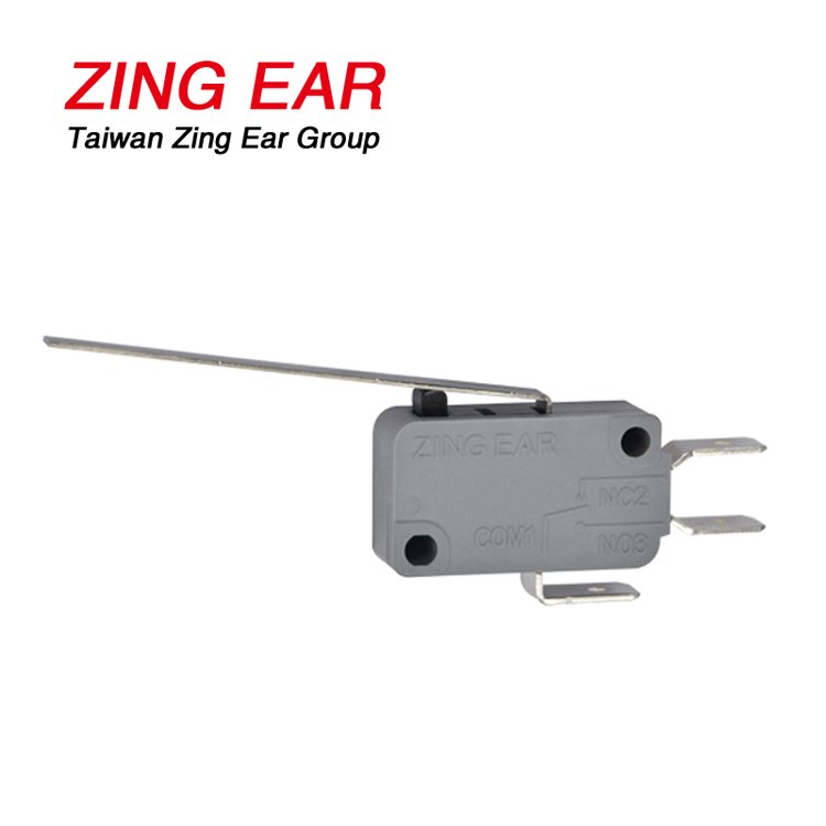 Micro Switch 15A 125/250V Left PCB SPST NO - ZING EAR Micro Switch 15A 125/250V Left PCB SPST NO - ZING EAR