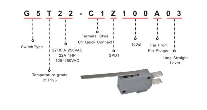 snap action switch