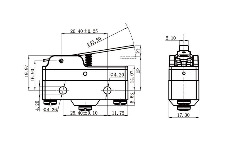 Snap Action Limit Switch