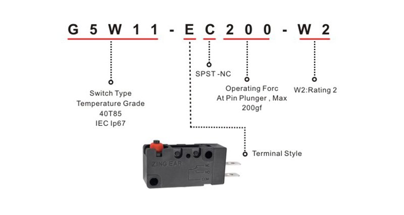 micro waterproof switch