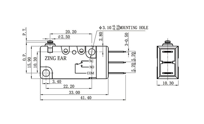 microswitch waterproof