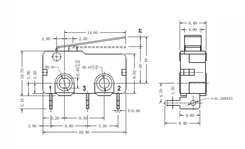 G605-150L01A (19) mini Micro Switch