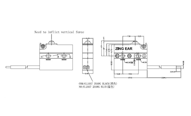 Circuit Board Micro Switch