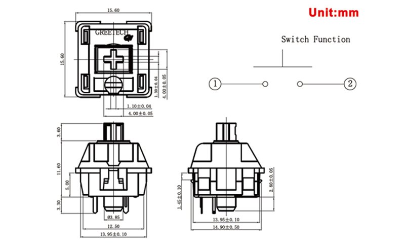 push button switch