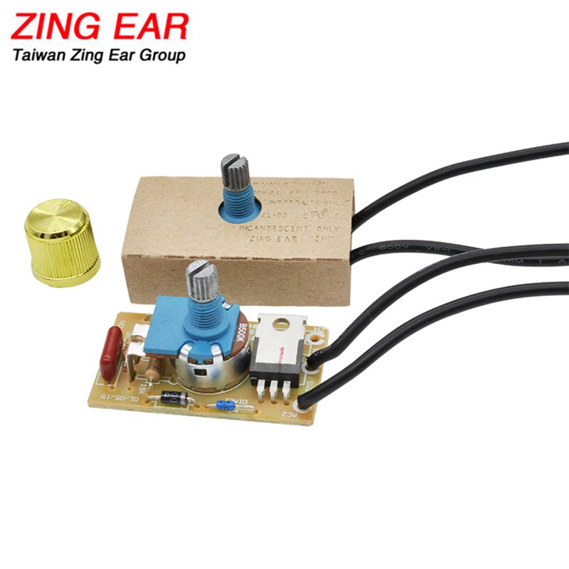 Zing Ear ZE-03 300W MAX120 250VAC LED Dimmer Switch