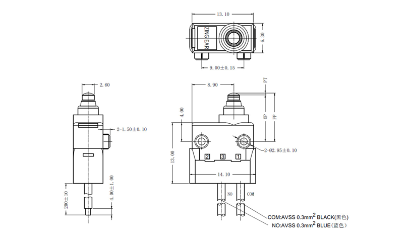 sub mini microswitch