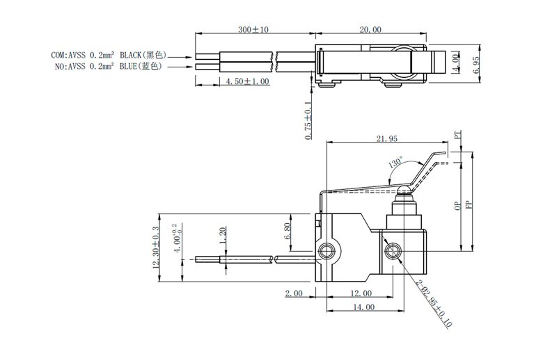 sub mini microswitch