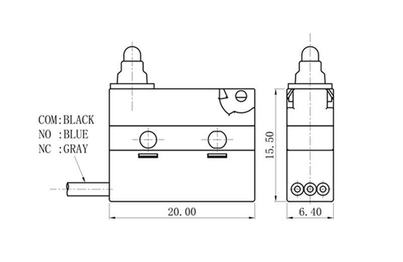 Water Proof Mini Snap ction switch