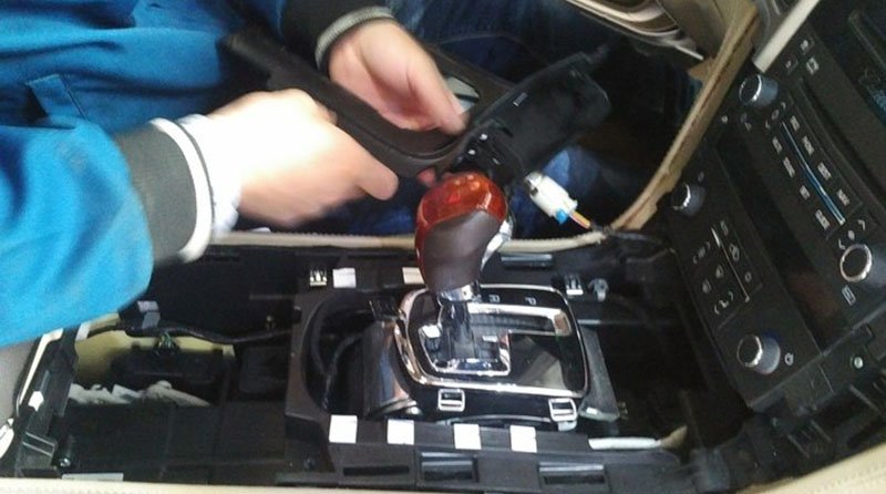 micro switch on shift lever