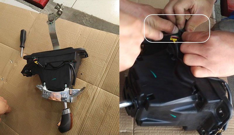 replace micro switch on shift lever replace micro switch on shift lever