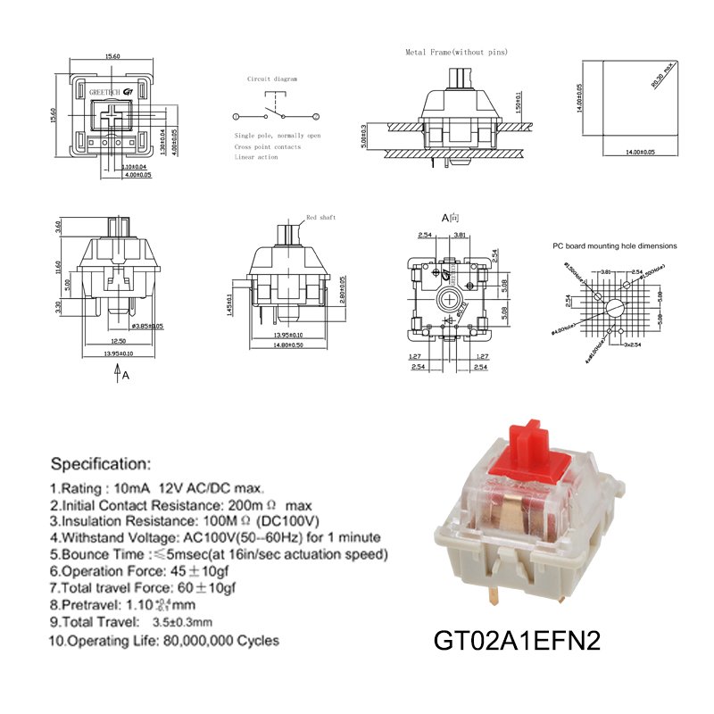 MX SWITCHES - CherryMX