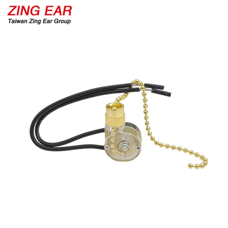 ZE 109 3A 6A On Off Ceiling Fan Pull Chain Switch 5