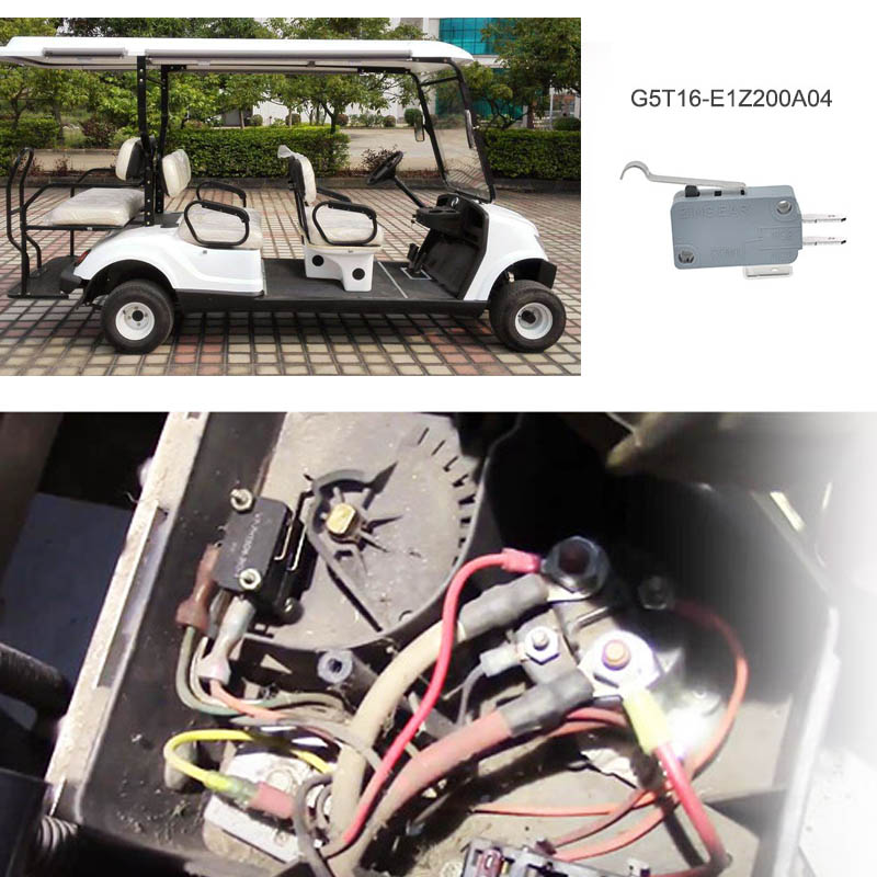 SPDT Lever Club Car Part Brake Micro Switch