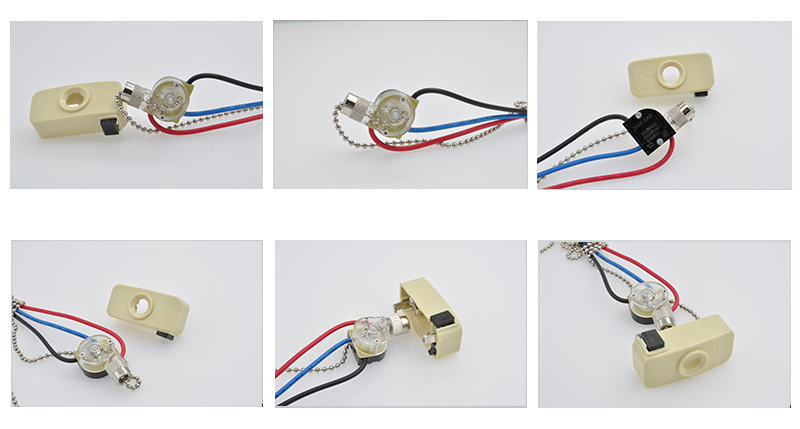 The photo of ZE-110 Zing Ear Pull Chain Switch For Celling Fan