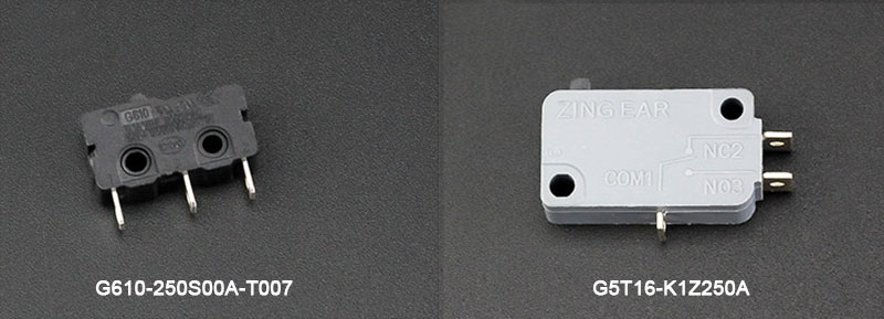 Microswitch in Electric Screwdriver Microswitch in Electric Screwdriver