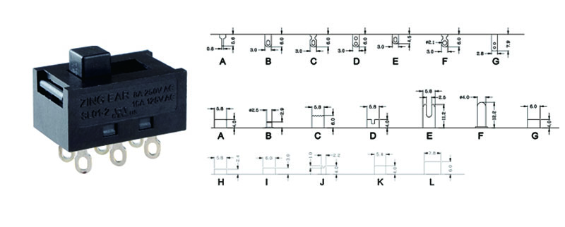 slide switch electric screwdriver accessories