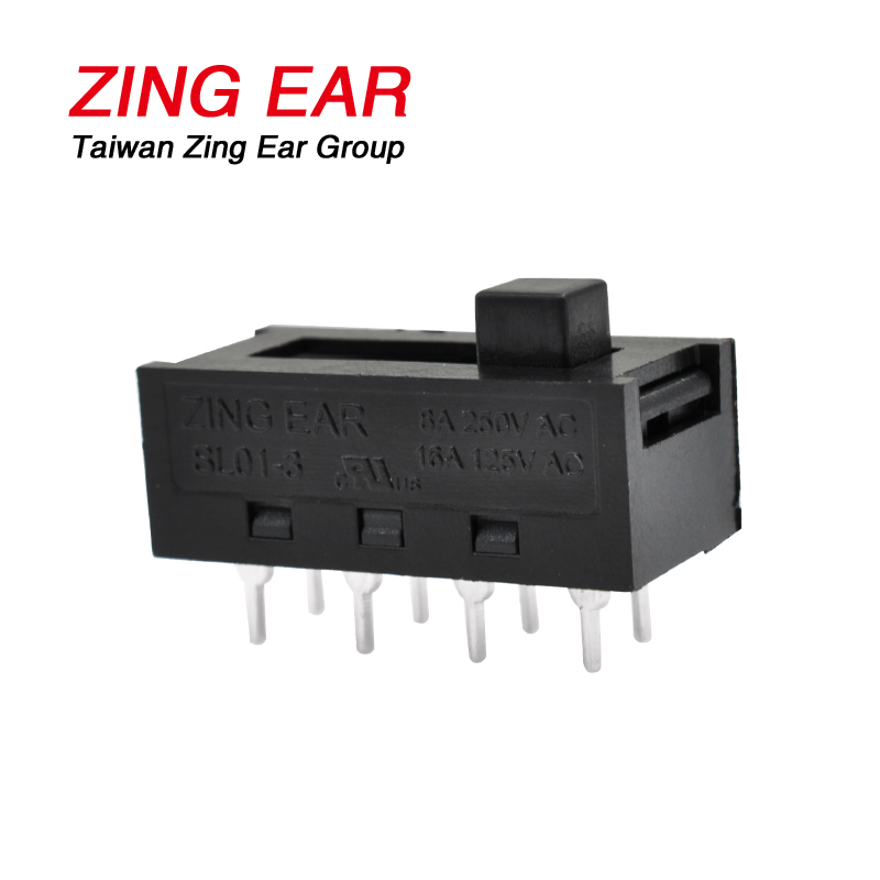 Light Switch Slide Dimmer 2P4T 16A 125VAC Zing Ear Manufacturer (1)