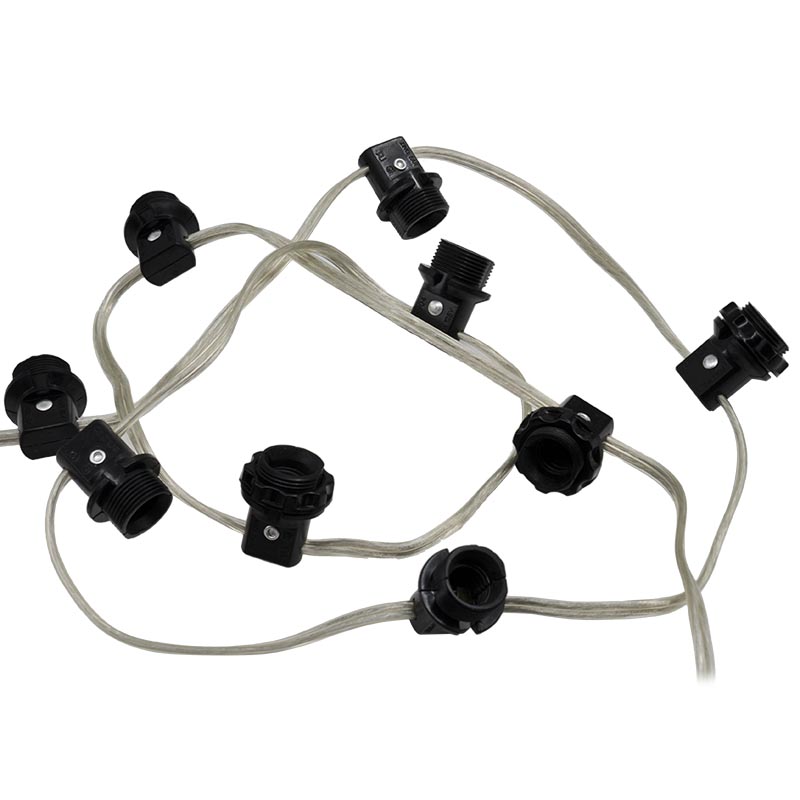 Candelabra Lampholder Phenolic E12 Wire Light Socket (221)