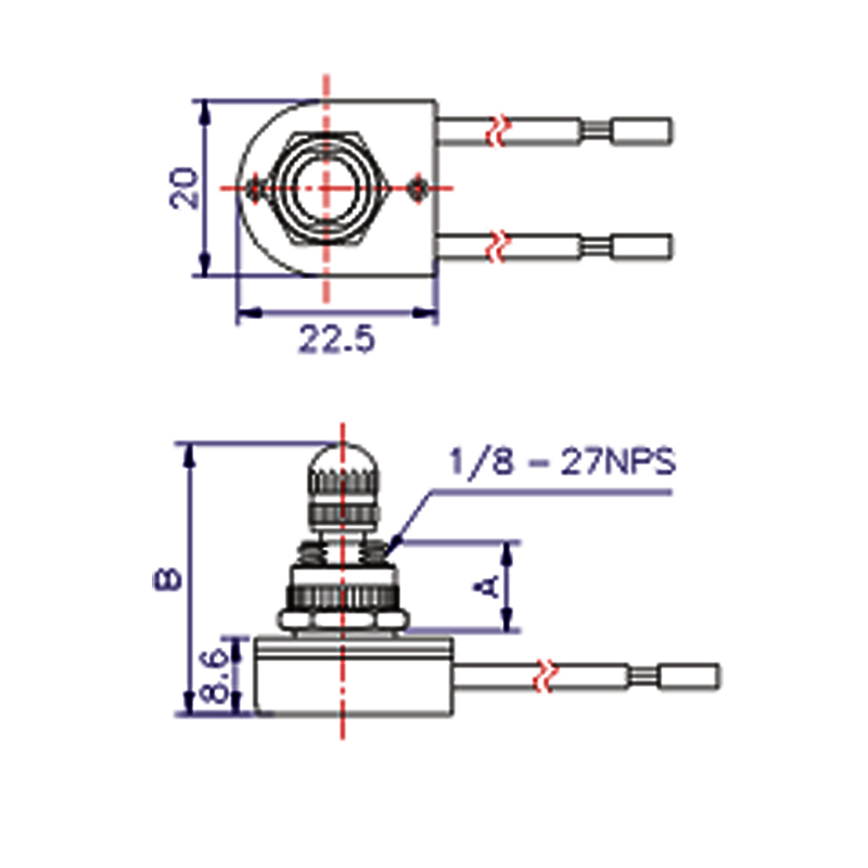 Rotary Canopy Switch for Light Lamp 4