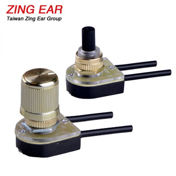 Rotary Canopy Switch for Light Lamp Button Type ZE106M ZING EAR