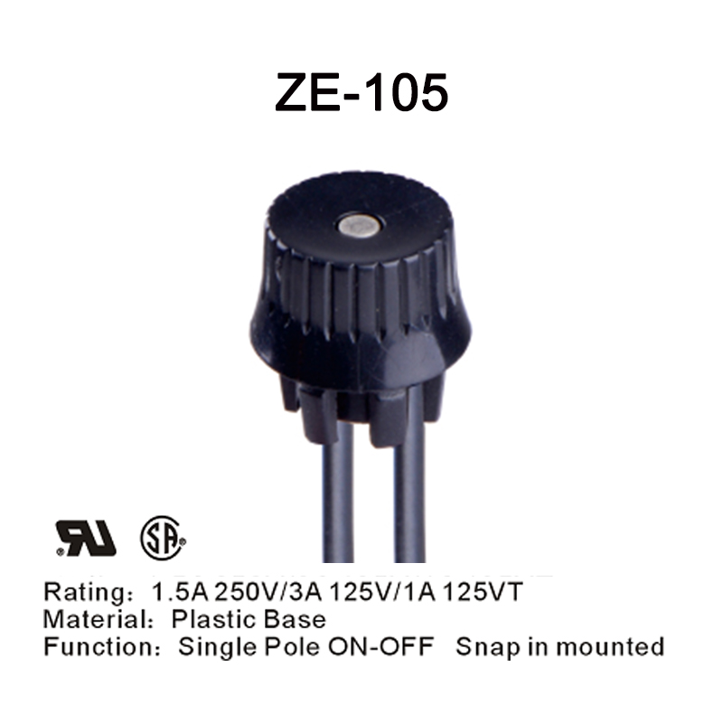 Rotary On Off Switch Single Pole 1.5A 250V 3A 1250V 6