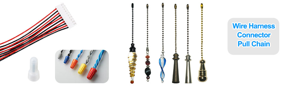 wire-harness-&-connctor-&-pull-chain Lamp-Holder