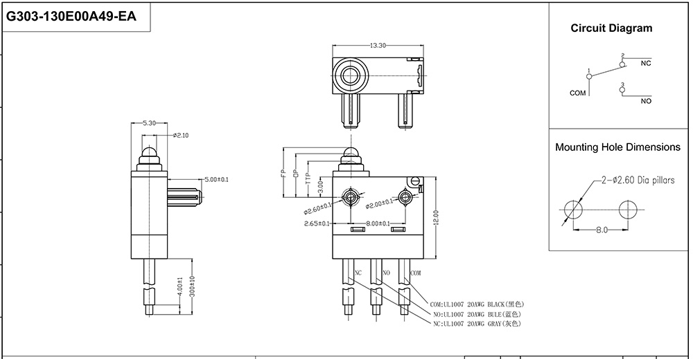 Drawing_G303-130E00A49-EA_Rev_A.dwg Drawing_G303-130E00A49-EA_Rev_A.dwg