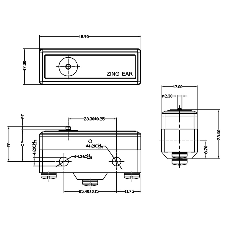 Thermostat Control Switch Limit SPDT Microswitch Replace For Omron Z 15G B 8