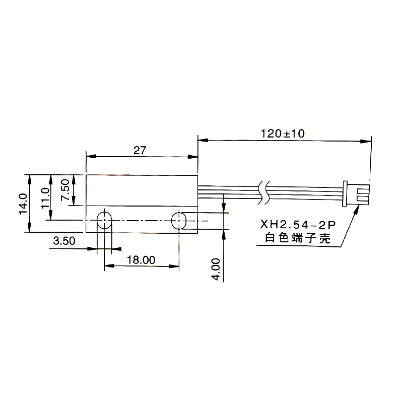 KPS-27A Two Wire Proximity Switch Magnetic Dreawing