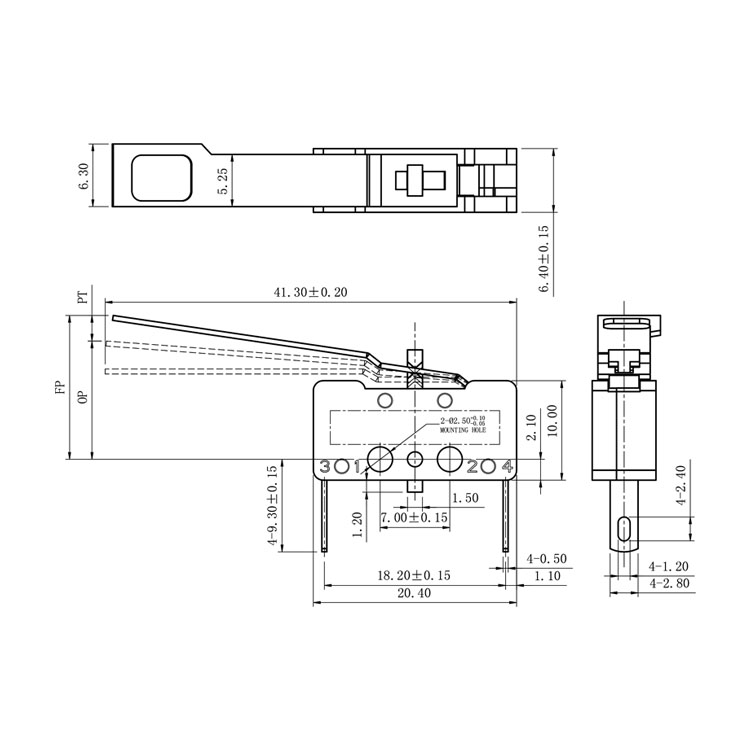 Micro Switch 83133169 Replacement for Condensate Pump 1