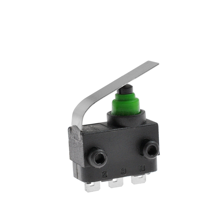 Mini Snap Action Switch 3A 12VAC with Metal Lever (6)