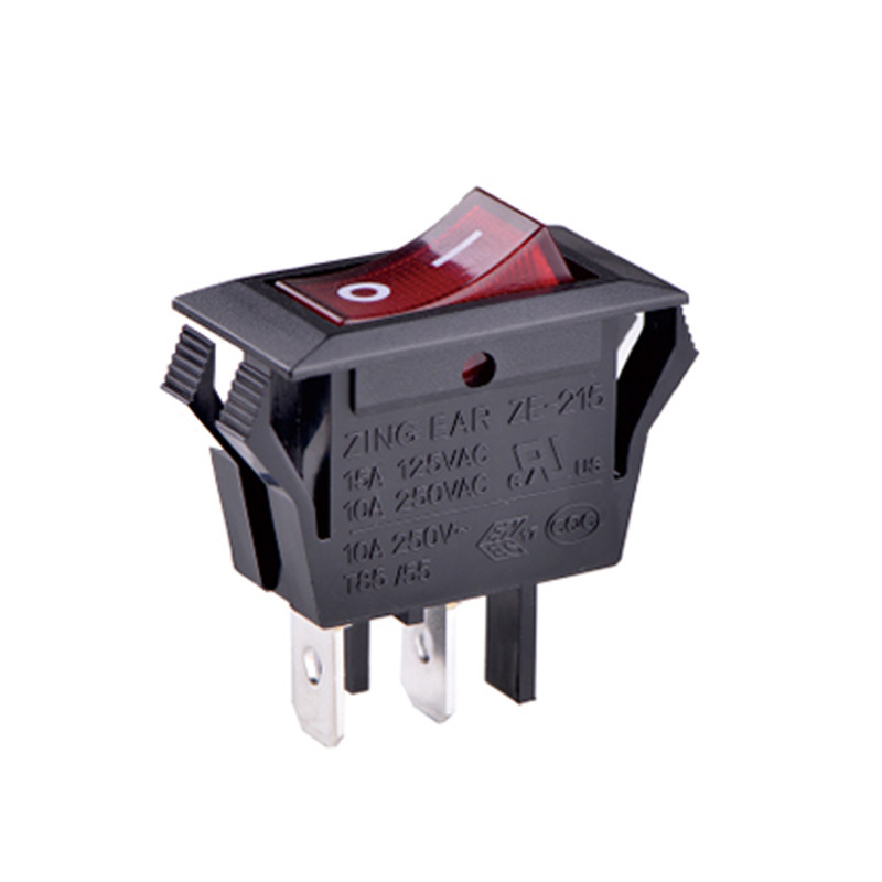 ZE 215 Lighted Rocker Switch SPST ON-OFF T85 (3)