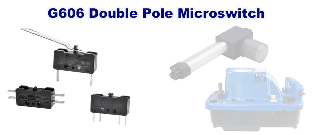 G606 double pole switches banner