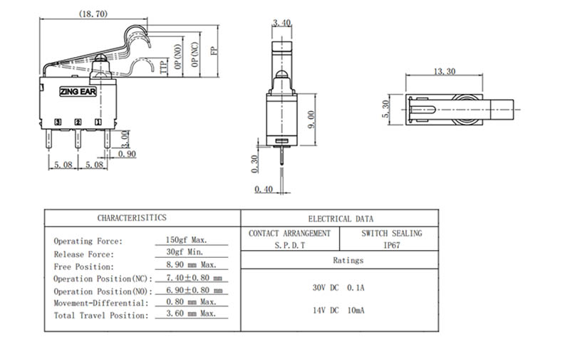 G306-150P41AB-T001 drawing