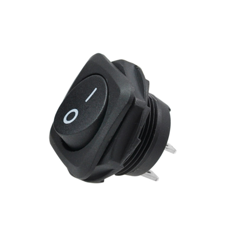 SPST Round Rocker Switch ON-OFF 240V 120V